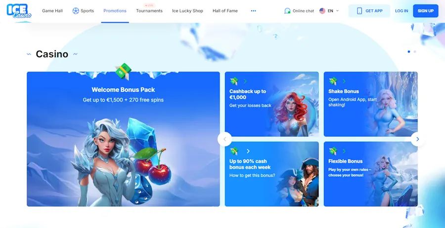 Ice Casino - Best 300 Free Spins No Deposit Bonus Offers in PH