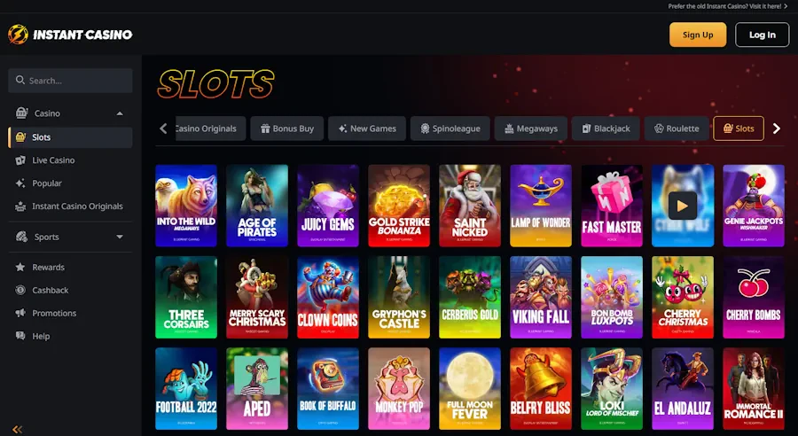 Instant Casino - Bonuses, Payout Speed & Game Availability