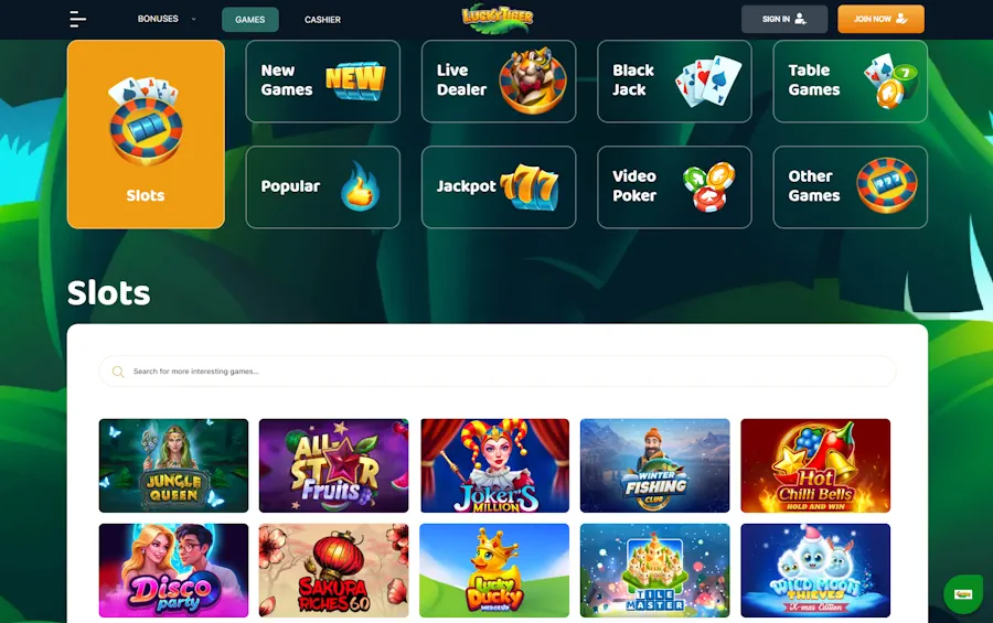 Lucky Tiger Casino: Tailored Bonuses and Engaging Slot Themes