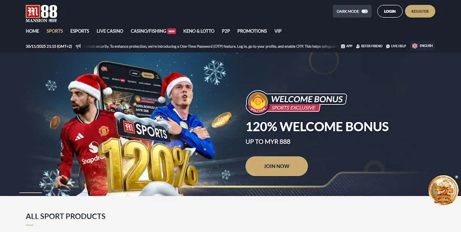M88- Football Betting Sites