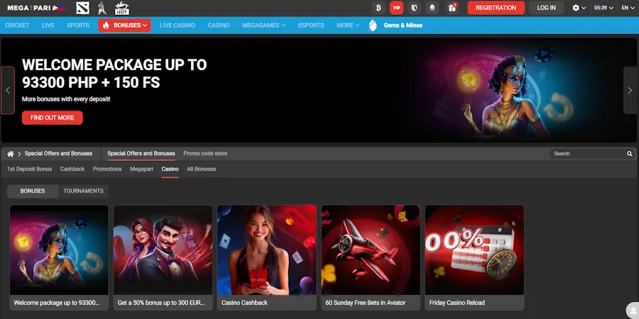 Top Online Casino Welcome Bonuses