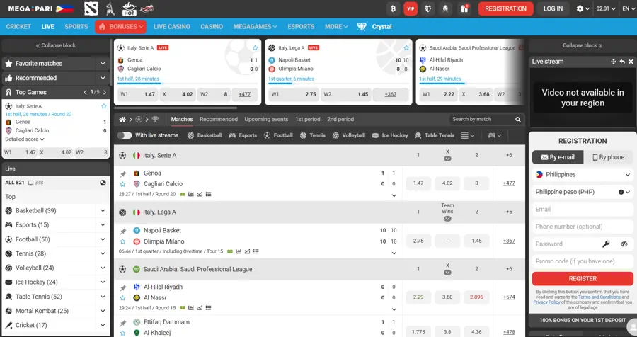  MegaPari – Best for Bitcoin Users