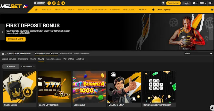 Melbet – 290 Free Spins + VIP Cashback