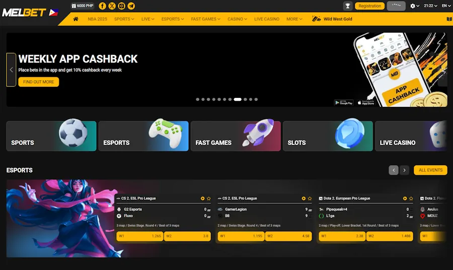 MelBet: Top-rated mobile experience