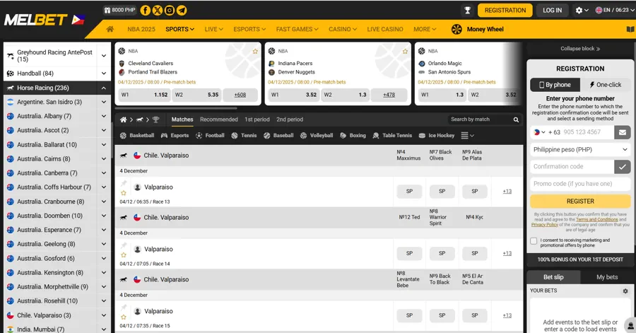 MelBet - Trusted Horse Racing Betting Sites