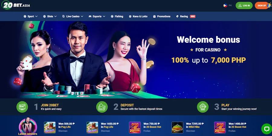20Bet Best Minimum Deposit Casino