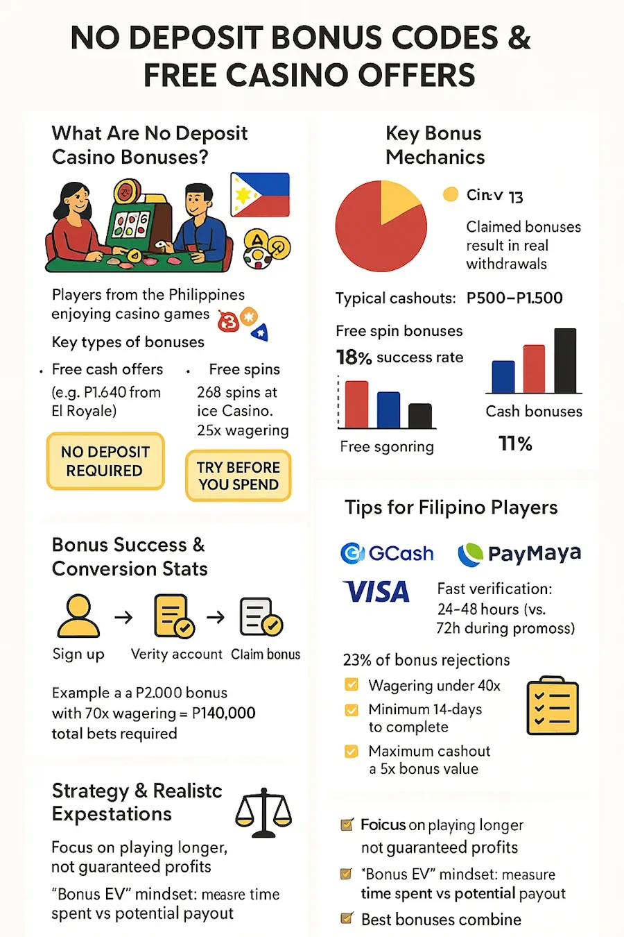 No Deposit Bonus Codes & Free Casino Offers