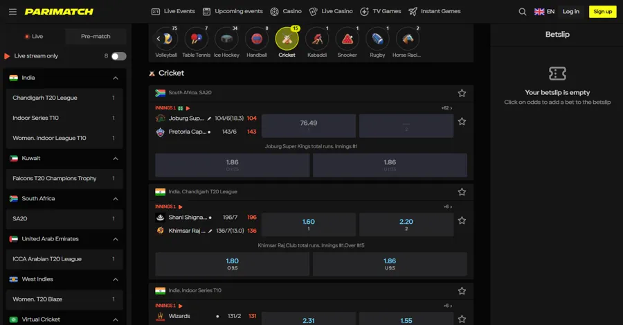 Parimatch - Trusted Indian platform with local appeal