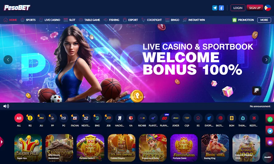 PesoBet - Licensed by PAGCOR and MGA