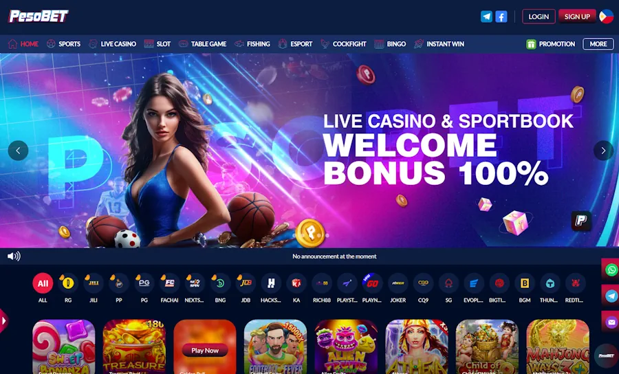 Pesobet – Best for bonuses
