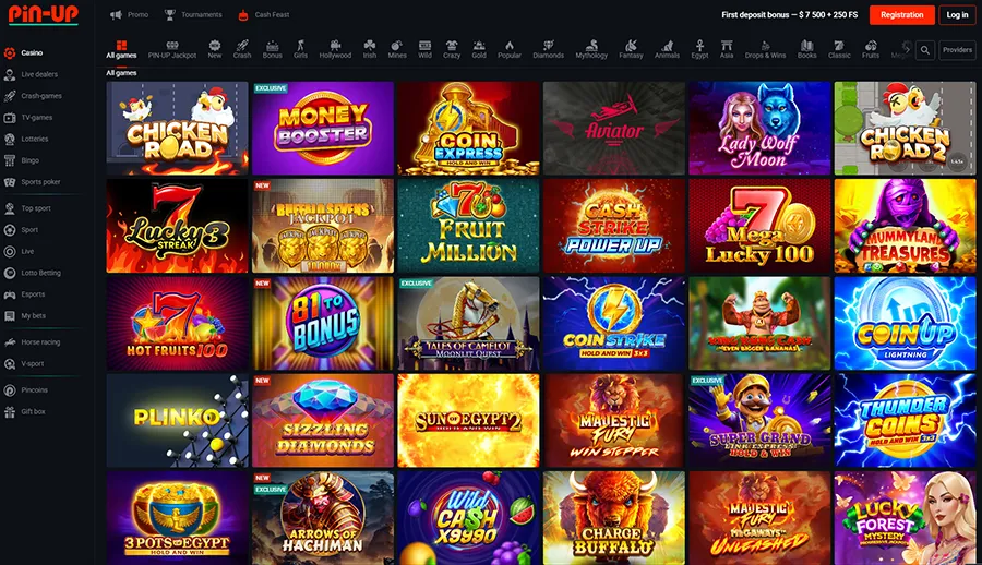 Pin Up Casino NextSpin Games in Philippines