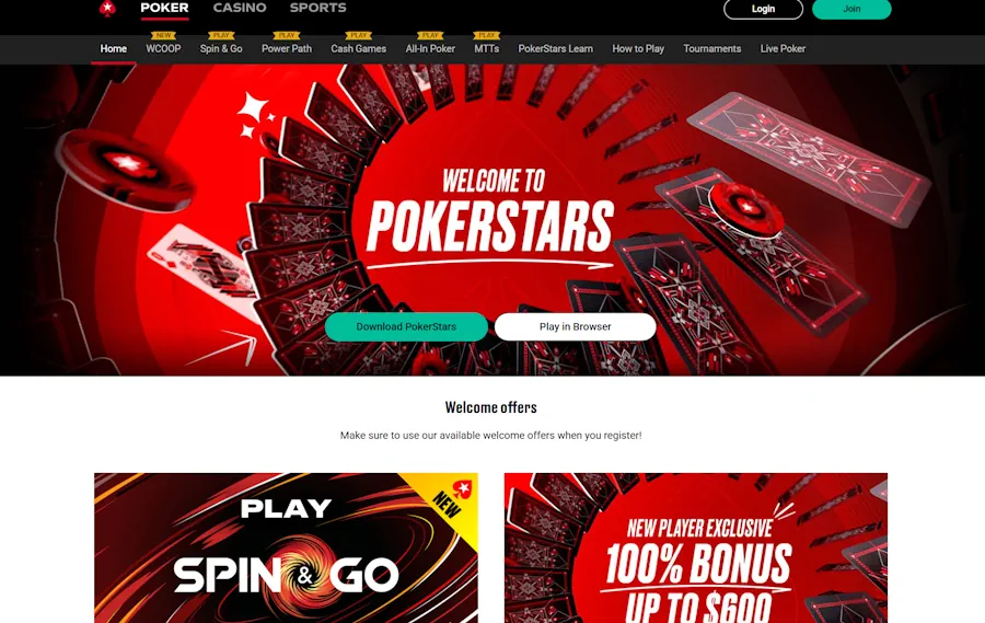 PokerStars Philippines: Features and game selection 