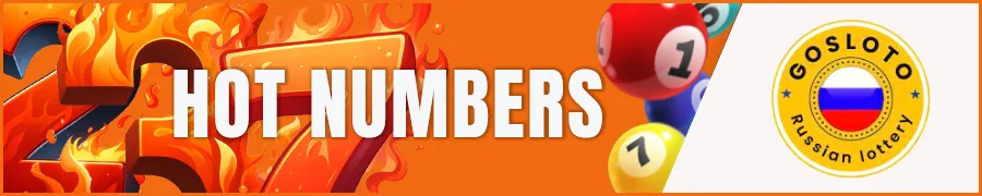 Russia GosLoto Hot Numbers