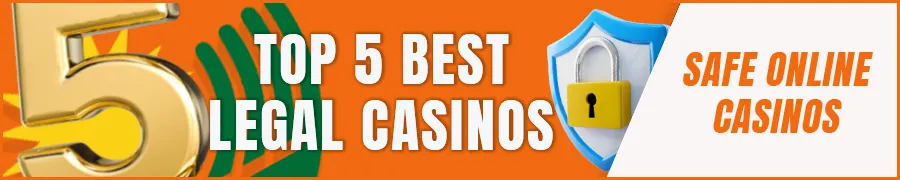 Top 5 Best Legal Online Casinos
