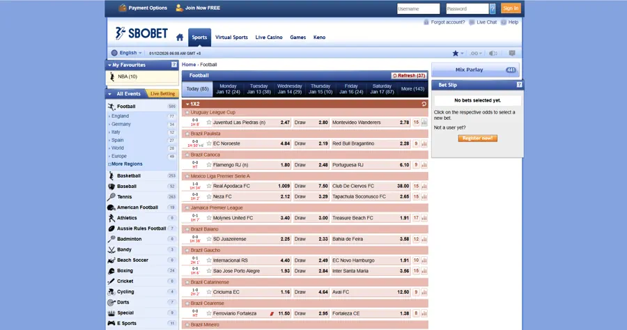 SBOBET - Best Sites for Filipino Punters
