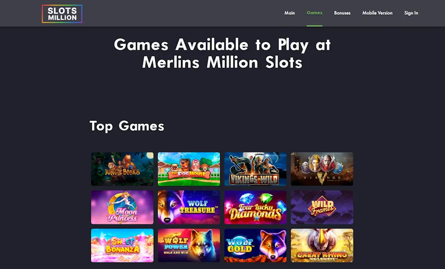 SlotsMillion - Best VR Casinos in the Philippines
