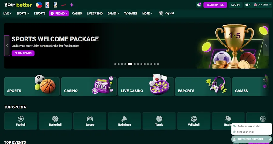 SpinBetter – Best for Customer Support