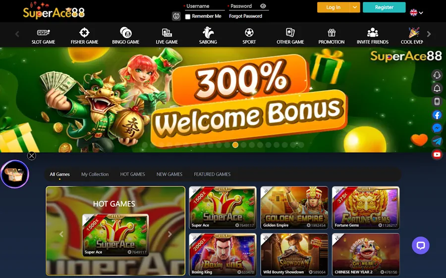 SuperAce88 - Bonuses, Payout Speed & Game Availability