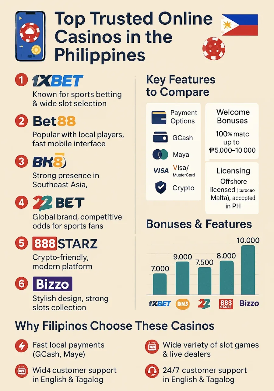 Top Online Casinos in the Philippines