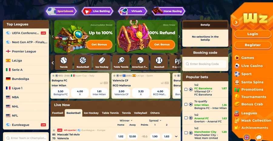 Wazamba - Best Netball Betting Sites