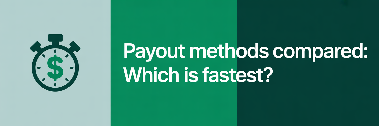 Payout Methods Compared