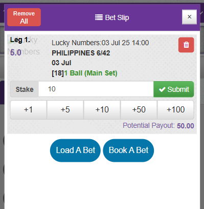 HollywoodBet Mobile Page Bet