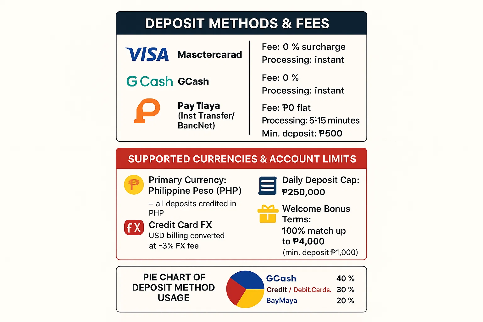 Betsafe Deposit Methods and Supported Currencies